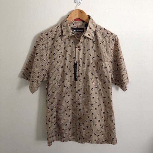Reyn Spooner Striped Oasis Shirt M - Picture 3 of 6